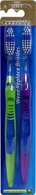 Good Sense Wear Replace Soft Toothbrush Case Pack 36
