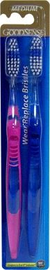 Good Sense Wear Replace Medium Toothbrush Case Pack 36