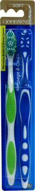 Good Sense Massage & Clean W/Tongue Cleaner Toothb Case Pack 36