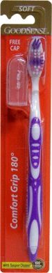 Good Sense Travel Toothbrush With Cap Case Pack 36