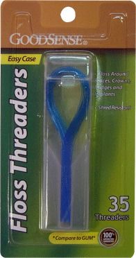 Good Sense Floss Threaders With Case Case Pack 36