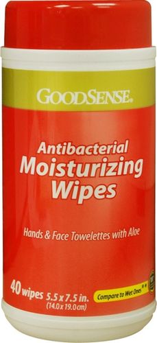 Good Sense Anit-Bacterial Mositurizing Wipes Case Pack 24