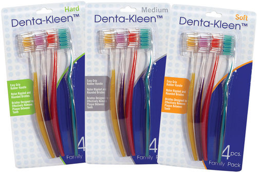4-Pk. Adult Toothbrushes Case Pack 144