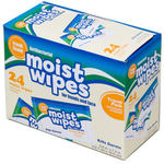 Antibacterial Moist Wipes 24 Count Case Pack 48