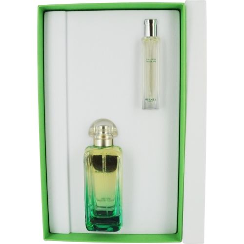 UN JARDIN SUR LE NIL by Hermes EDT SPRAY 3.3 OZ & EDT SPRAY .5 OZ MINI