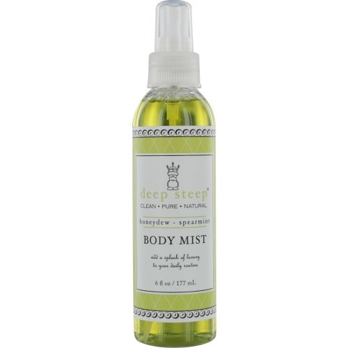 DEEP STEEP by Deep Steep HONEYDEW-SPEARMINT BODY MIST 6 OZ