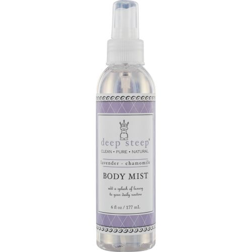 DEEP STEEP by Deep Steep LAVENDER-CHAMOMILE BODY MIST 6 OZ