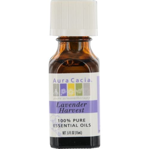 ESSENTIAL OILS AURA CACIA by  LAVENDER HARVEST-ESSENTIAL OIL .5 OZ