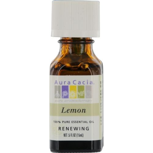 ESSENTIAL OILS AURA CACIA by  LEMON-ESSENTIAL OIL .5 OZ