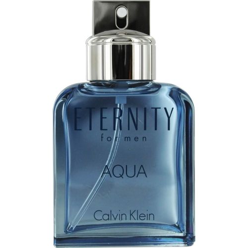 ETERNITY AQUA by Calvin Klein EDT SPRAY 3.4 OZ (UNBOXED)