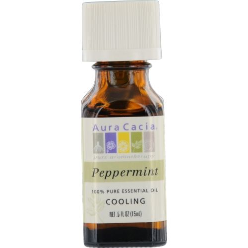 ESSENTIAL OILS AURA CACIA by  PEPPERMINT-ESSENTIAL OIL .5 OZ