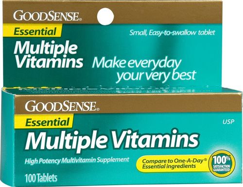 Good Sense Essential Multiple Vitamin Tablets Case Pack 12