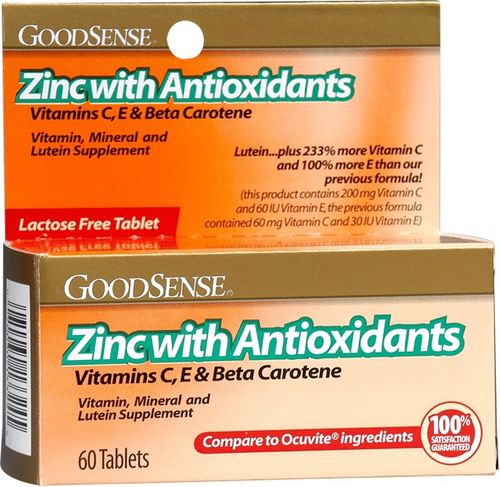 Good Sense Zinc W/ Antioxidants Tablets Case Pack 12