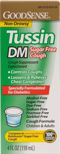 Good Sense Tussin Dm Sugar Free Cough Case Pack 48