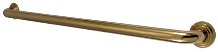 Polished Brass 30"" Grab Bar Case Pack 6