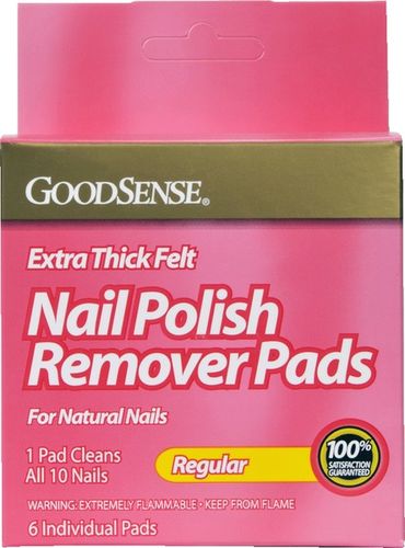 Good Sense Nail Polish Remover Wipes - Non Acetone Case Pack 24