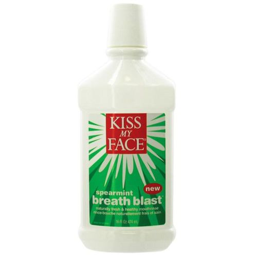 Kiss My Face Spearmint Breath Blast Mouthrinse Case Pack 6