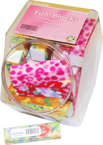 Good Sense Fun Blocks 4 Way Nail File Case Pack 4