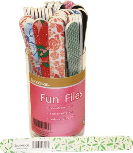 Good Sense Fun File Nail Files Case Pack 4