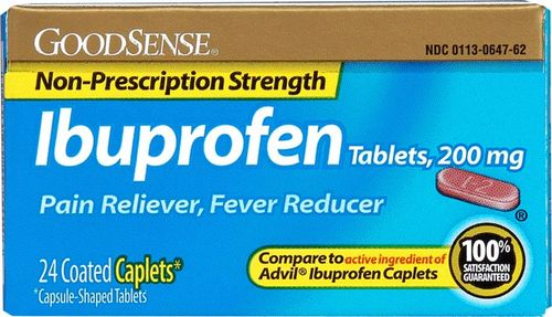 Good Sense Ibuprofen 200 Mg Caplets Case Pack 24