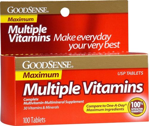 Good Sense Maximum Multiple Vitamin Tablets Case Pack 12
