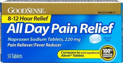 Good Sense All Day Pain Relief Naproxen Sodium Tabs 220 Mg Case Pack 24