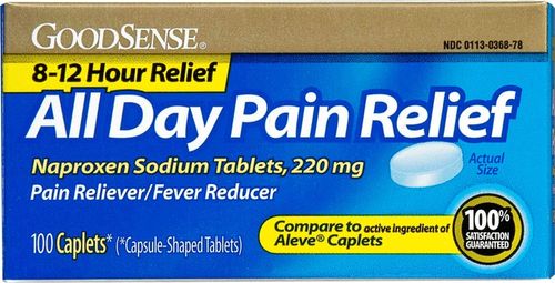 Good Sense All Day Pain Relief Naproxen Sodium Caps 220 Mg Case Pack 24