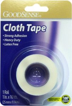 Good Sense Cloth Tape 1"" X 10 Yds Case Pack 72