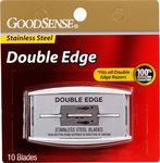 Good Sense Stainless Steel Double Edge Blades Case Pack 144