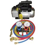 Vacuum Pump and Manifold Gauge Set