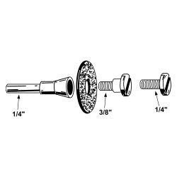 Mandrel Set for 1/4"" and 3/8"" Arbor