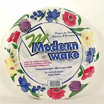 Modernware 10 1/4"" Designer Plates Case Pack 24