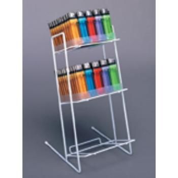 Reverse Slant Rack (White) Case Pack 20