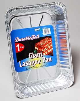 ALUMINUM GIANT LASAGNA PAN Case Pack 100