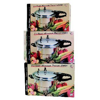 7.5 Quart Pressure Cooker ( UL Listed ) Case Pack 4