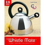 2.5 Quart Whistling Stainless Steel Tea Kettle Case Pack 12