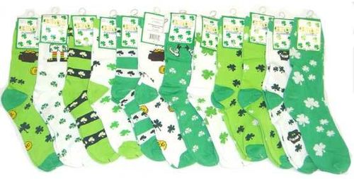 St. Patrick's Day Socks Case Pack 120