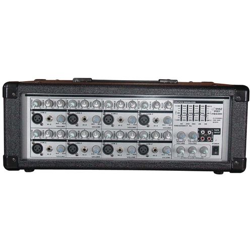 PYLE PRO PMX801 8-Channel Powered PA Mixer