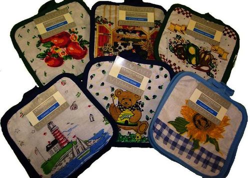 2 pk 7x8 Printed Pot Holder Case Pack 72