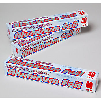 ALUMINUM FOIL 40 SQ FEET Case Pack 50