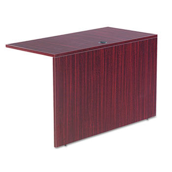 Valencia Series Reversible Return/Bridge Shell, 47-1/4w x 23-5/8d, Mahogany