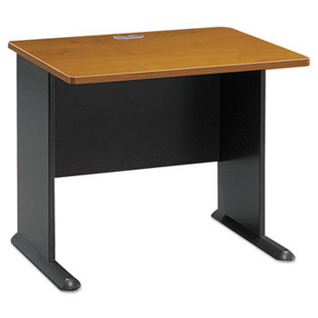 36""W Desk Series A, Natural Cherry