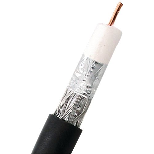 AXIS 82205 RG6 Cable, 1,000 ft (Black)