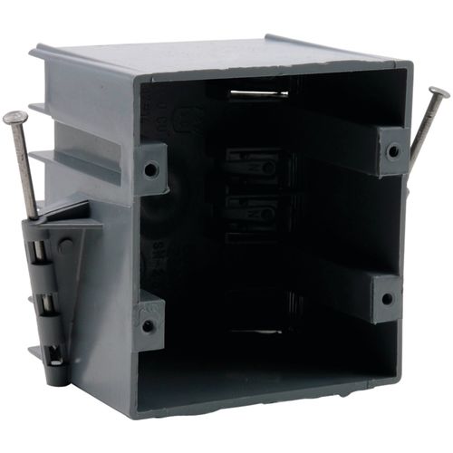 UNION SN-236-V Thermoplastic Nail-On Boxes (Dual-gang 36 Cubic Inches)