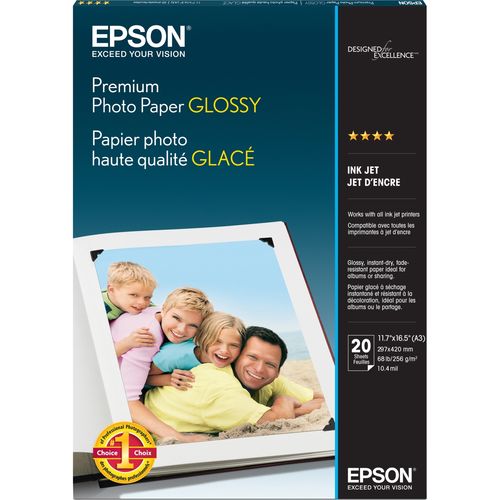 PAPER, PHOTO GLOSSY, A3,11.7""X16.5""