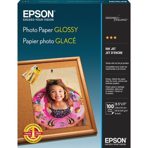 PHOTO PAPER, LETTER SIZE, 100 SHEETS