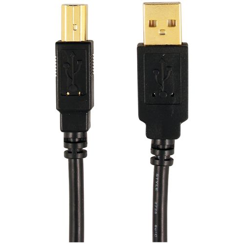 AXIS 12-0080 (MP-007/PT/BL A-Male to B-Male USB 2.0 Cable (6ft)