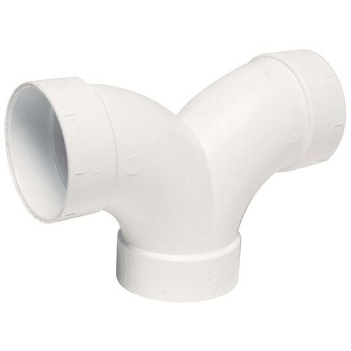 AIRVAC VM105 90 3-Way T PVC Fittings (Double sweep)