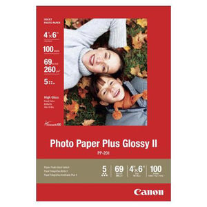 PAPER, CANON, PHOTO PAPER GLOSSY II