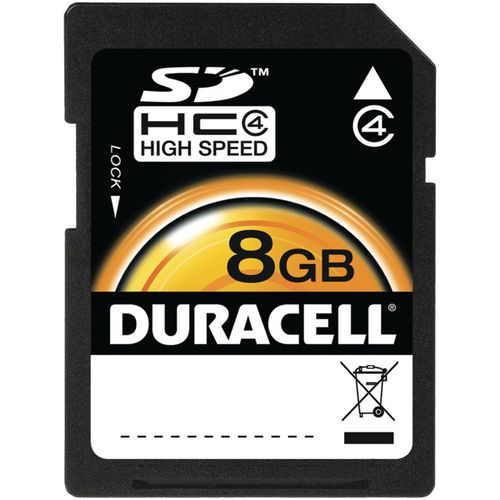 DURACELL DU-SD-8192-C Clamshell SD(TM) Card (8GB)